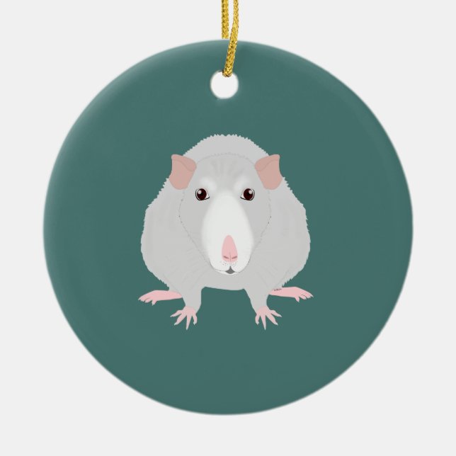 Rats Ornament (Front)