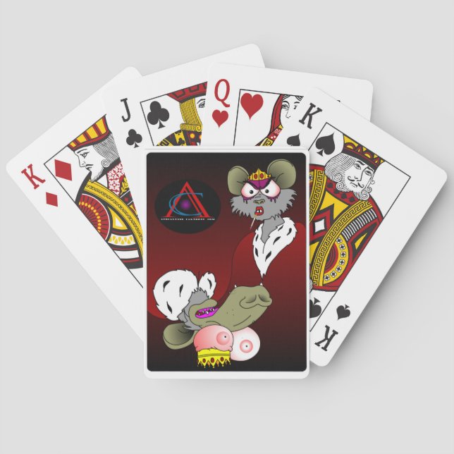 Rats Playing Cards (Back)