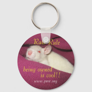Rats Rule/owned cool Key Ring