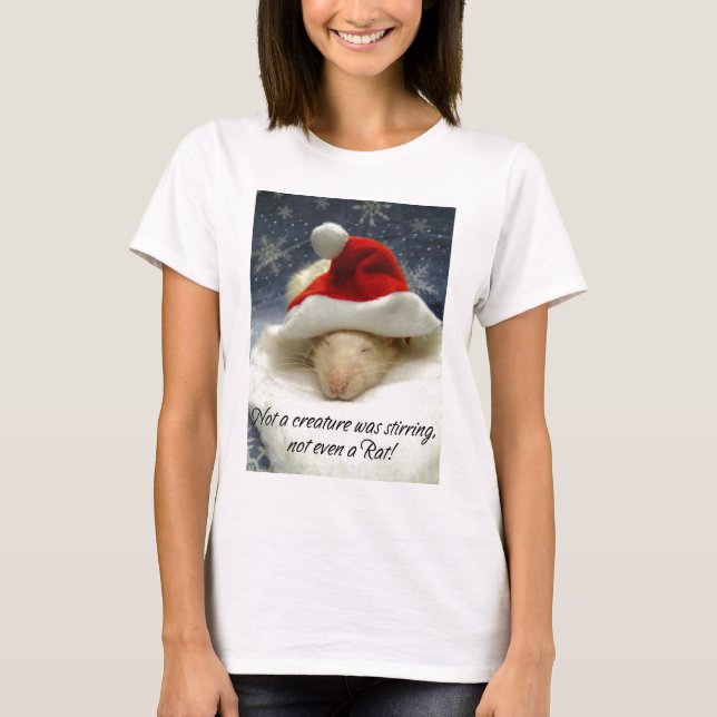 Rattie Christmas Dreams T-Shirt (Front)