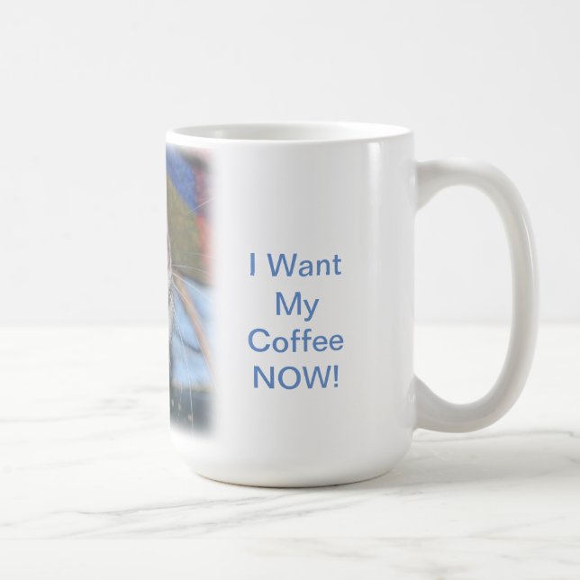 Rattie - I want my coffee NOW! Coffee Mug (Right)