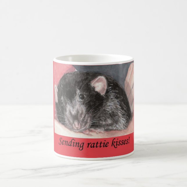 Rattie Kisses Mug (Center)