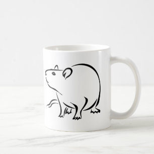 Rattitude, The Rat Lady Coffee Mug