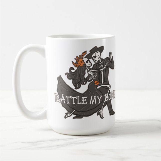 Rattle My Bones Coffee Mug (Left)