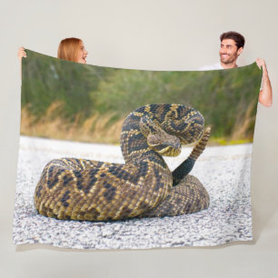 RATTLE SNAKE FLEECE BLANKET
