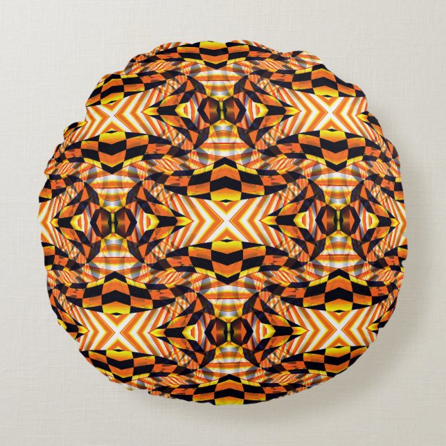 Rattler party..... round cushion (Front)