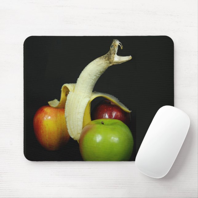 Rattlesnake Fruit Mouse Mat (With Mouse)