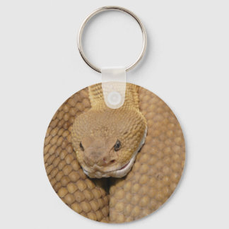 Rattlesnake Head Key Ring