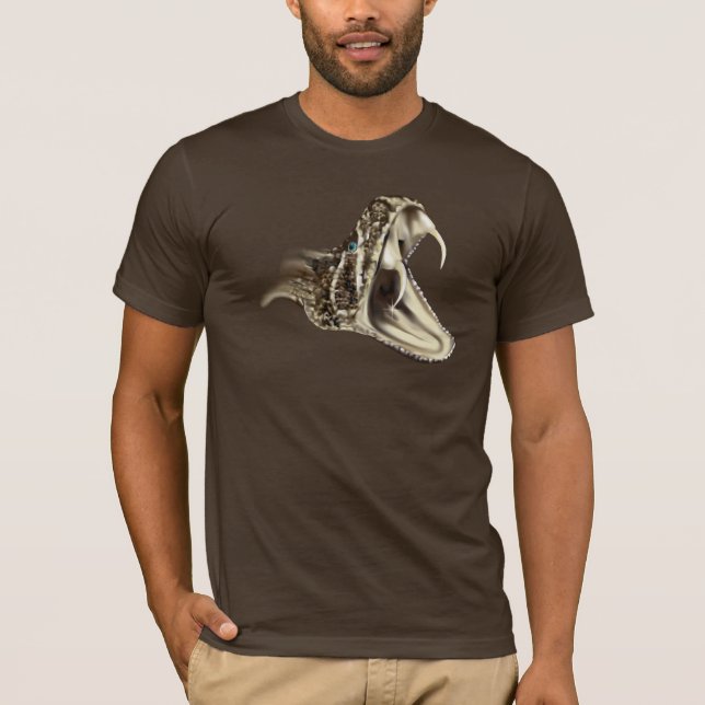 Rattlesnake Head T-Shirt (Front)