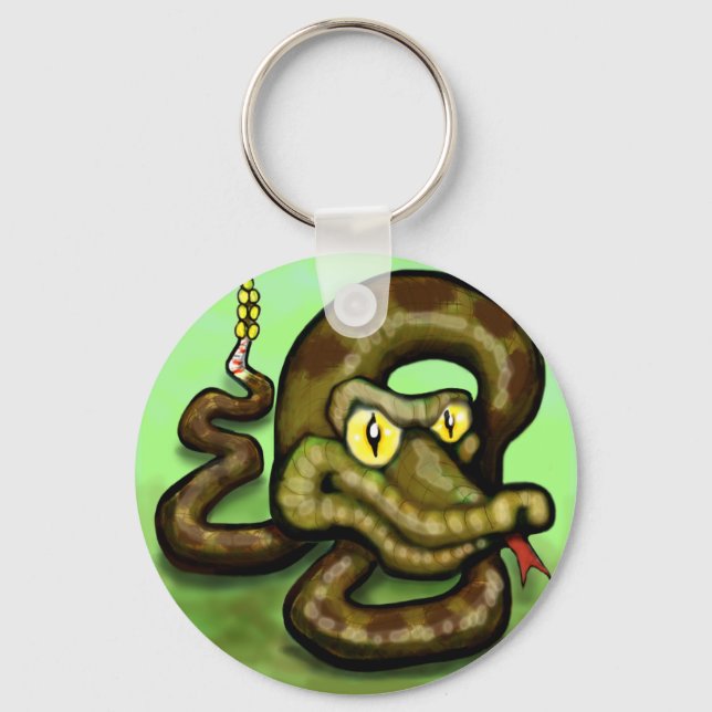 Rattlesnake Key Ring (Front)