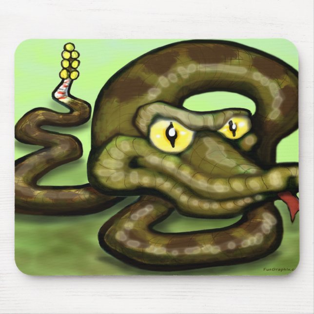 Rattlesnake Mouse Mat (Front)
