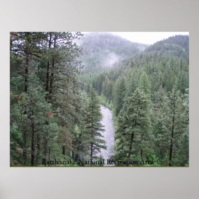 Rattlesnake National Recreation Area Poster (Front)