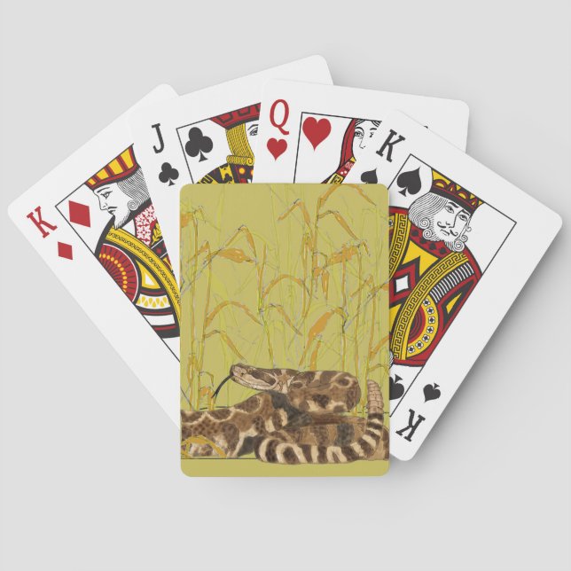Rattlesnake Playing Cards (Back)
