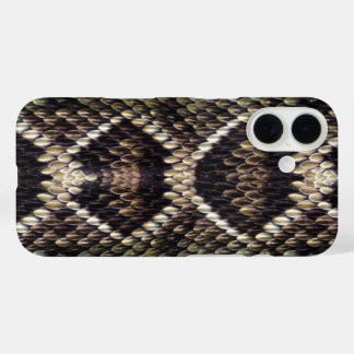 Rattlesnake Print Cell Phone Case