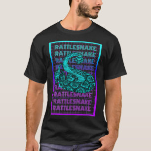 Rattlesnake Vintage Retro Rattlesnake  T-Shirt