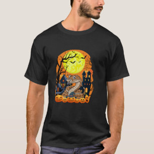 Rattlesnake With Pumpkins Funny Scary Halloween Pa T-Shirt