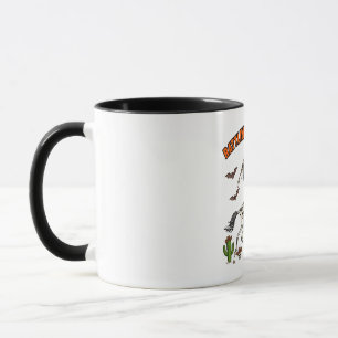 Rattlin bones Rodeo Cowboy Skeleton Halloween Gift Mug