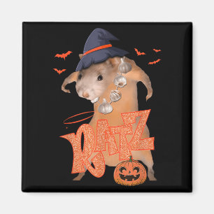 Ratz Funny Pink Mouse Rat Men Women Halloween Meme Magnet