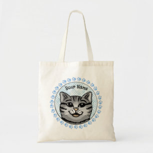 Ratzy Cat Face Tote Bag