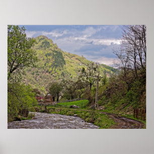 Rau Sadului Sibiu County Romania Poster
