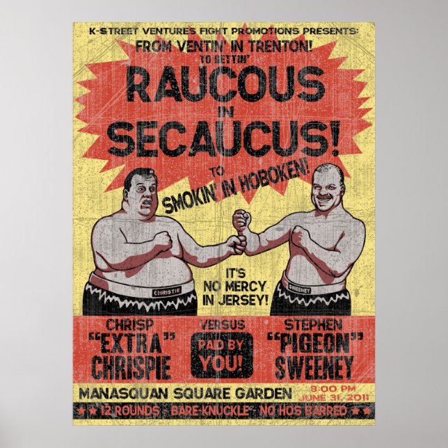 Raucous in Secaucus Poster (Front)