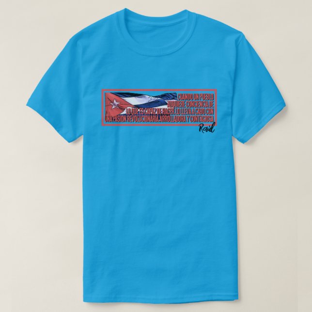 Raúl Castro T-Shirt (Design Front)