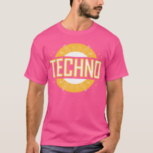 Rave Electro Music Dance Party Clubbing Raver Tech T-Shirt
