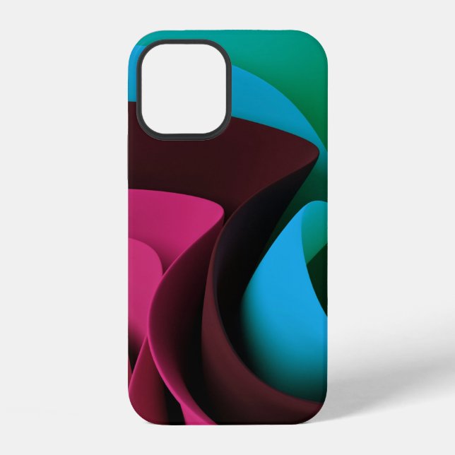 Rave Flow Movement Design iPhone Case (Back)
