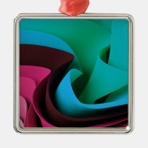 Rave Flow Movement Design Metal Tree Decoration