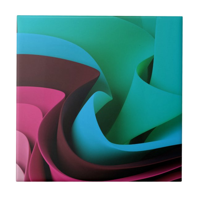 Rave Flow Movement Design Tile (Front)