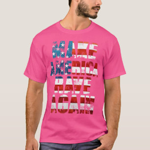 Rave Music Edm Techno Dance Make America Rave Agai T-Shirt