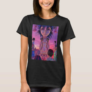 Rave Party Psychedelic EDM Trance Club DJ design_1 T-Shirt
