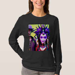 Rave Party Psychedelic EDM Trance Club DJ Neon 15 T-Shirt