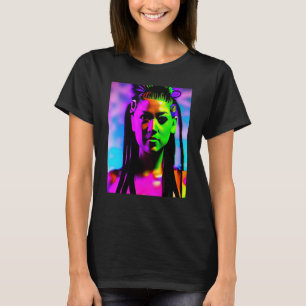 Rave Party Psychedelic EDM Trance Club DJ Neon 5 T-Shirt