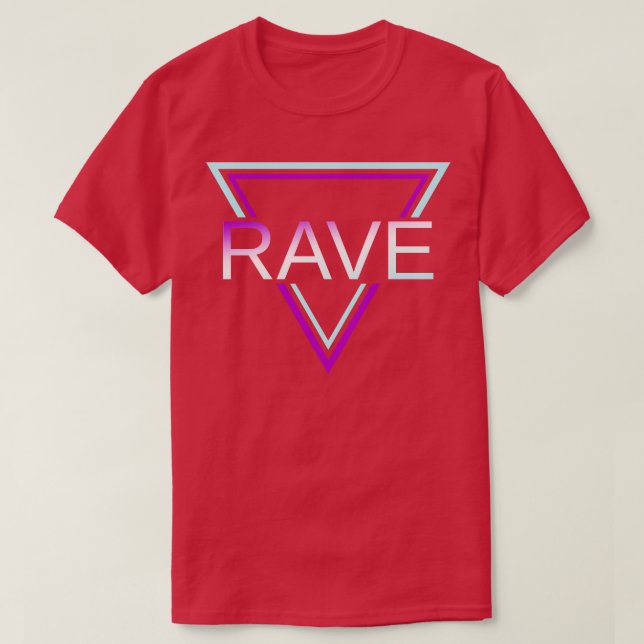 Rave Techno House Party EDM Festival Goa Electro 3 T-Shirt (Design Front)