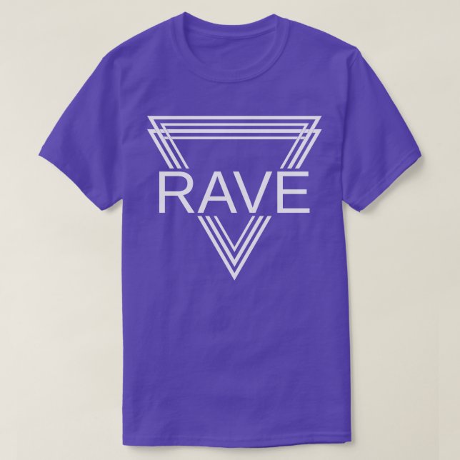 Rave Techno House Party EDM Festival Goa Electro 4 T-Shirt (Design Front)