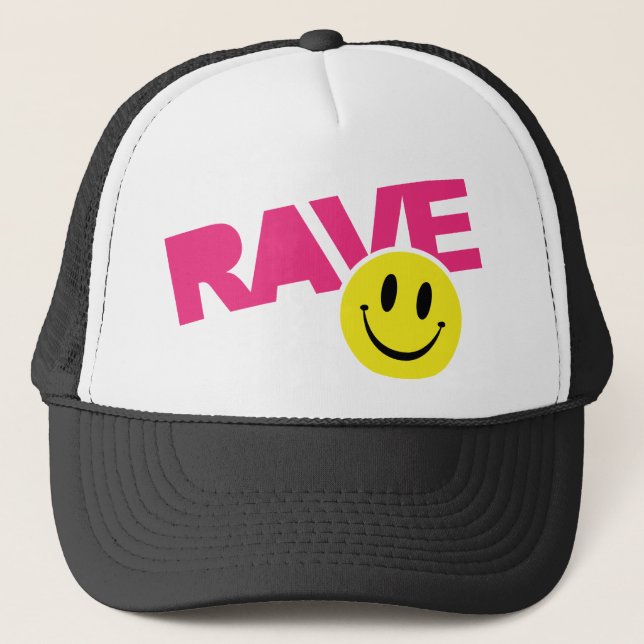 Rave Trucker Hat (Front)
