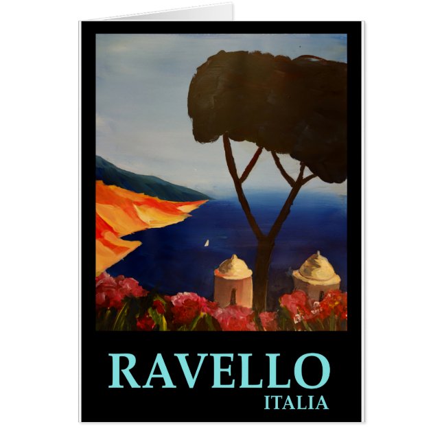 Ravello Salerno Italy View of Amalfi Coast (Front)