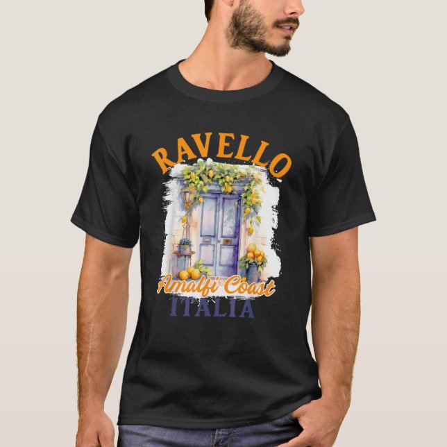 Ravello Travel Amalfi Coast Trip Italy Meet Me In  T-Shirt (Front)
