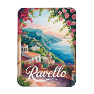 Ravello watercolor magnet