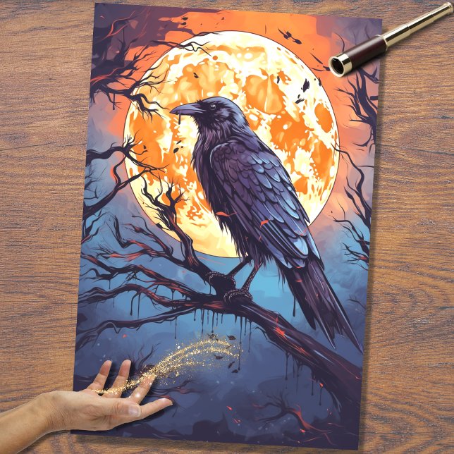 Raven 2 Halloween Decoupage Paper (Creator Uploaded)