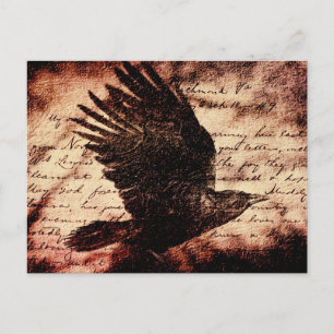 Raven 7 postcard