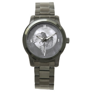 Raven and Full Moon Mystic Watch