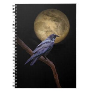 Raven and Moon Journaling Notebook