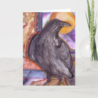 Raven and the Sun Holiday Card