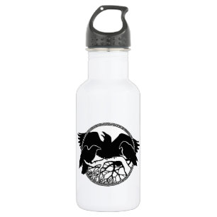 Raven Art Cool Crow Art Sport Bottle