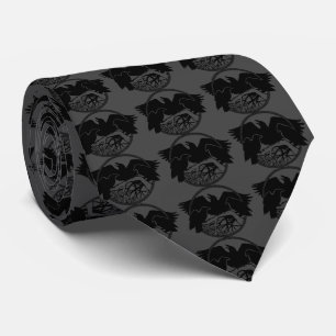 Raven Art Ties Wildlife Crow / Raven Necktie Gifts