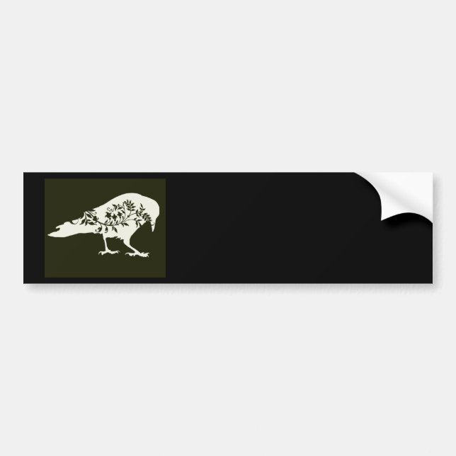 Raven Bumper Sticker (Front)