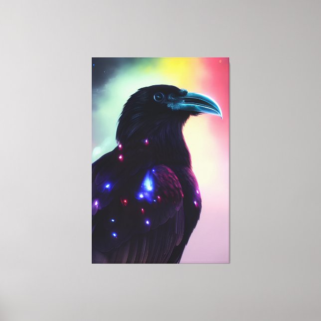 Raven Canvas Print (Front)