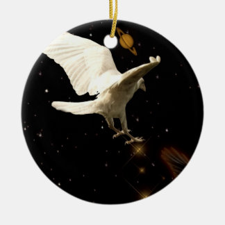 Raven Christmas Ornament